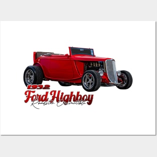 1932 Ford Highboy Roadster Convertible Posters and Art